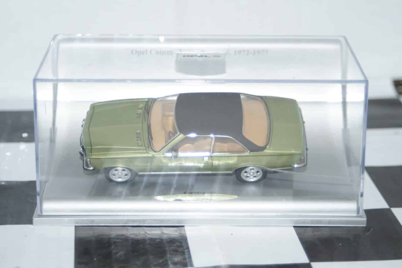 Opel commodore  gs coupe 1972-1977 schuco green  1:43
