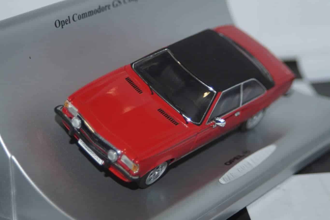 Opel commodore  gs coupe 1972-1977 schuco 1:43