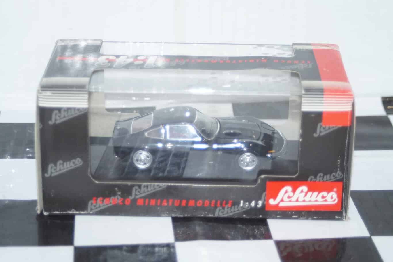 Schuco opel gt black 1:43 ref  02312
