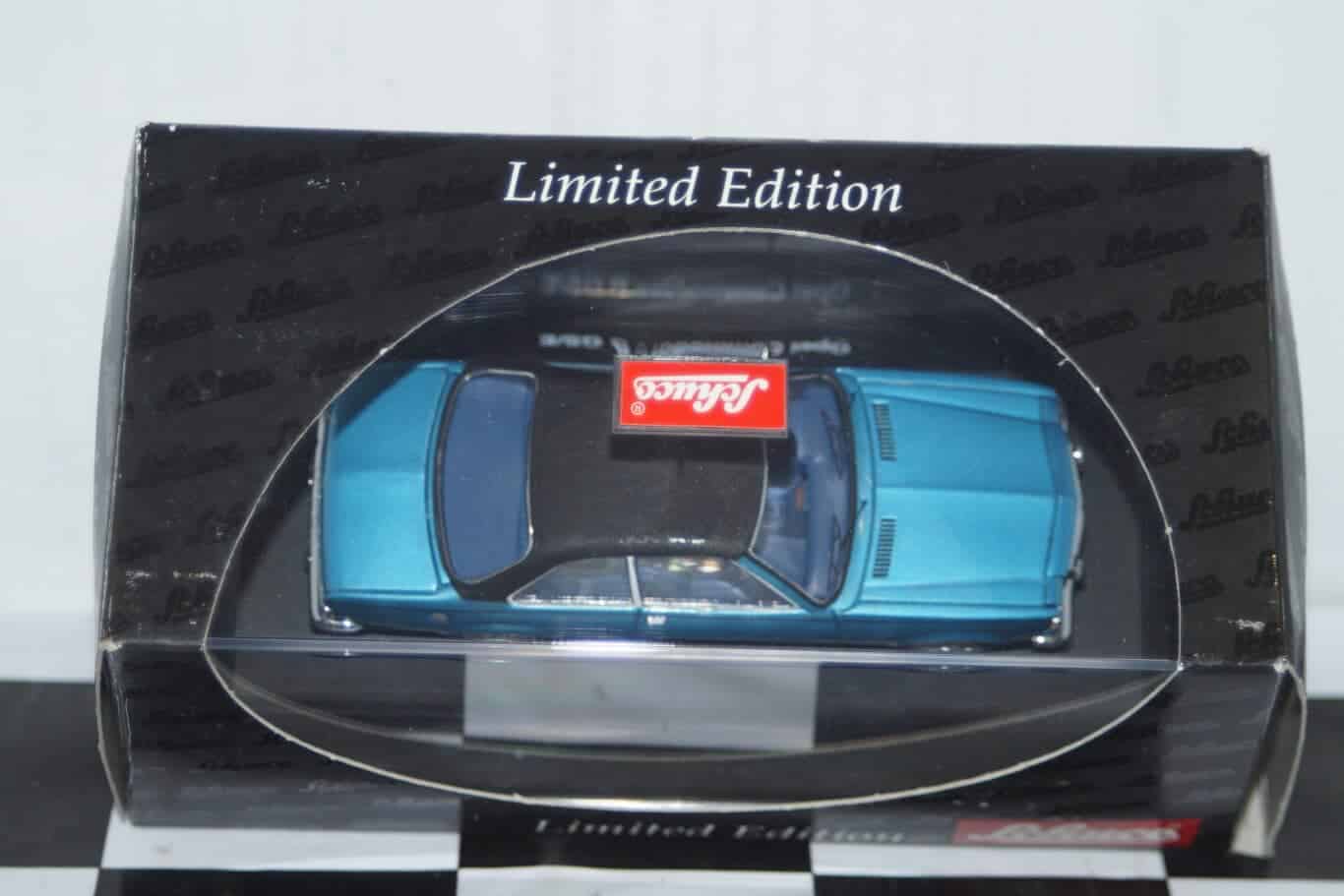 Opel commodore b  gs/e schuco blue  1:43 02775