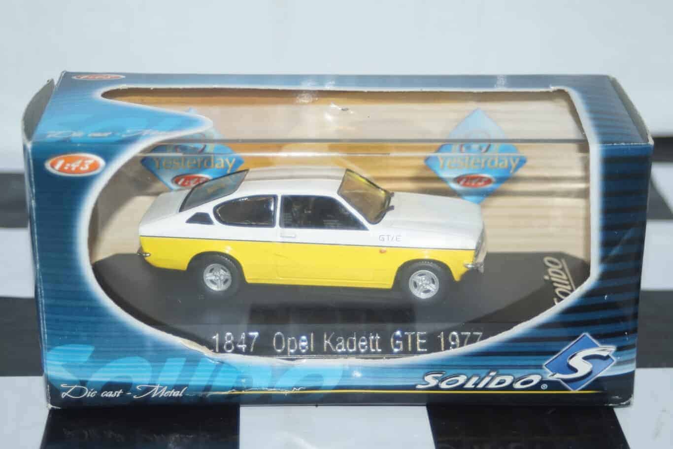 Solido opel kadett gte 1977 1:43rd ref 1847