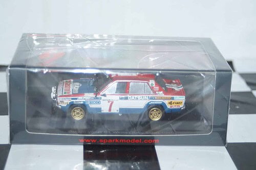 Spark datsun violet gt winner safari rally 1981 1:43 resin s7771
