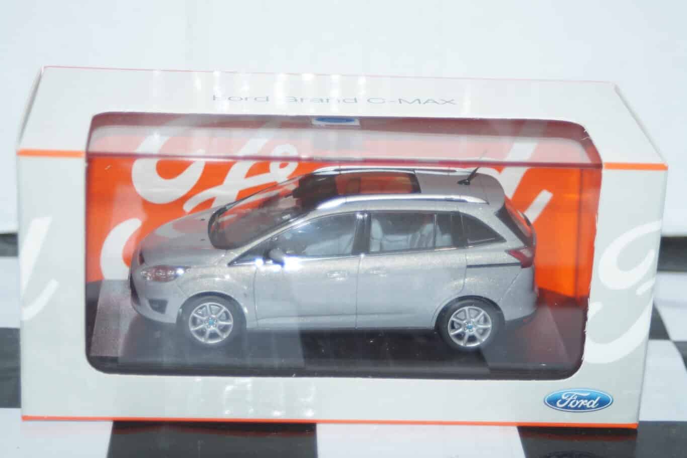 Minichamps ford grand c-max grey 5 door dealer boxed