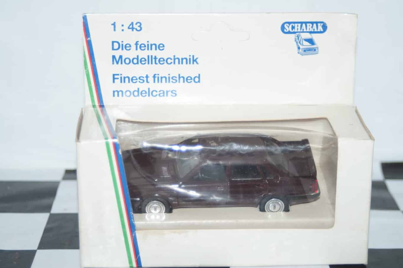 Schabak audi 90 quattro mauve 1:43 dealer edition