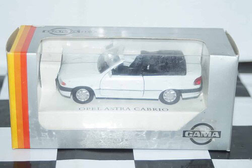 Gama opel vauxhall astra cabrio in white 51026 in 1:43