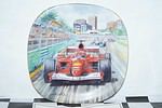 Bradford exchange gran premio di australia 2001 ferrari plate & certificate