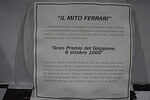 Bradford exchange gran premio del giappone 2000 ferrari plate & certificate