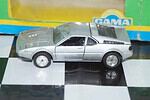Gama bmw m1 silver 891, green box in 1:43 scale