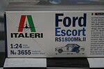 Italeri ford escort rs1800 mk2 monte carlo 1979 3655 1:24 model kit