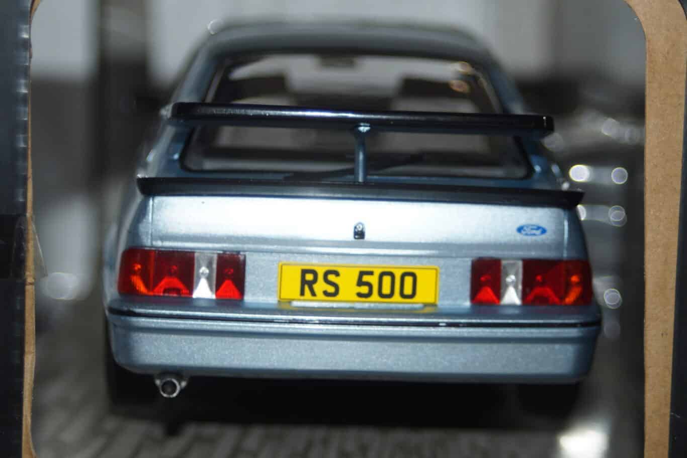 Solido ford sierra 3 door cosworth rs500 blue 1:18 diecast s1806106
