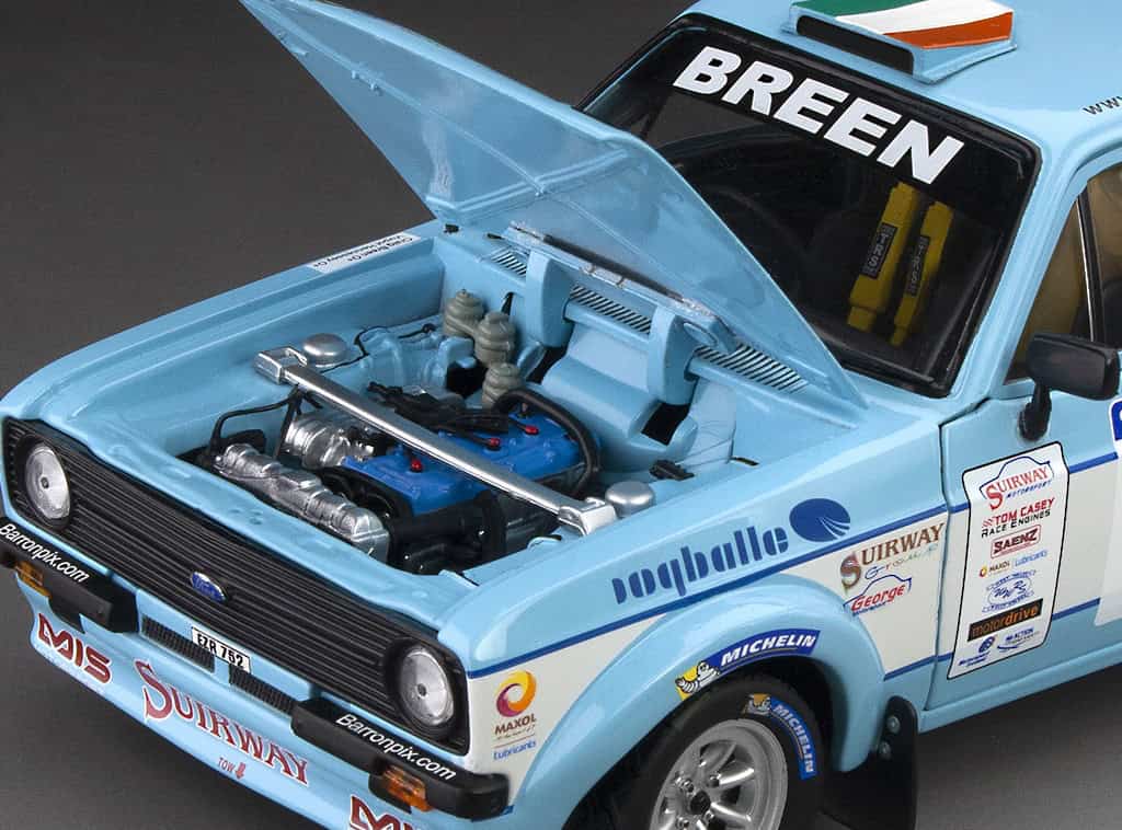 Sunstar ford escort mk2 rs1800 jaffa stages 2015 c.breen ref 4859r 1:18 scale