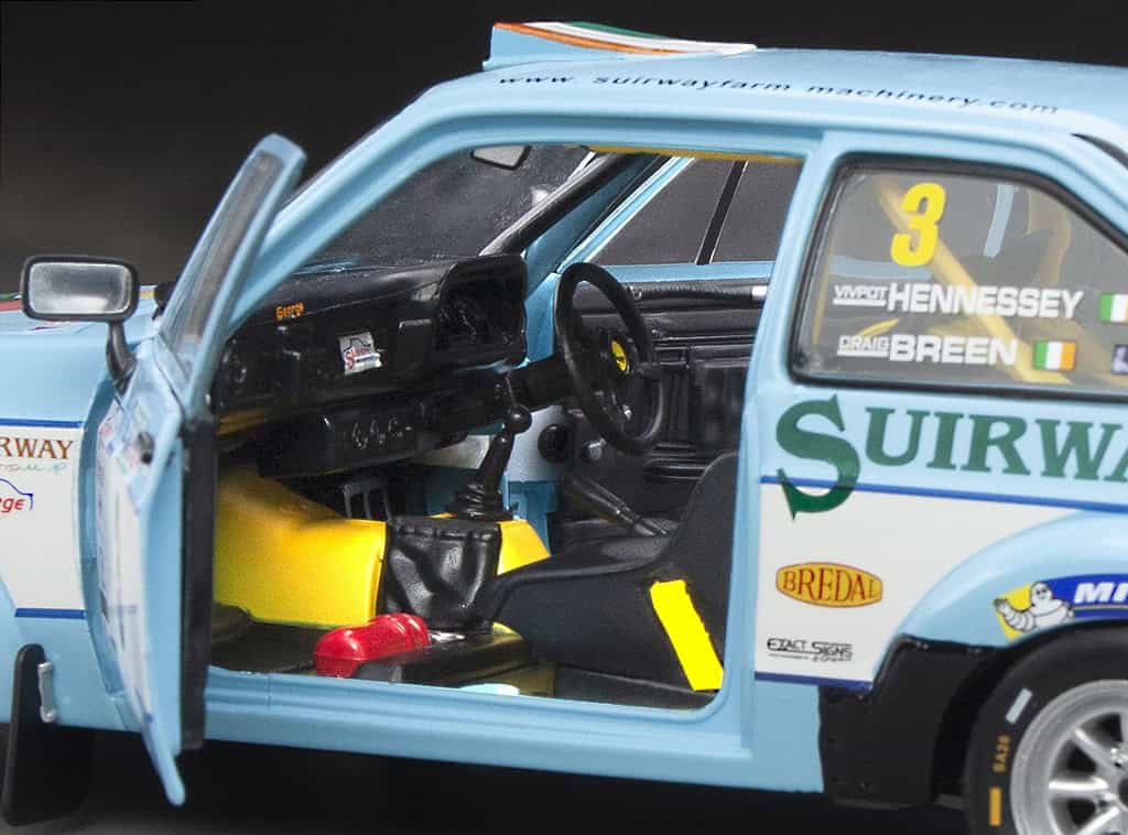 Sunstar ford escort mk2 rs1800 jaffa stages 2015 c.breen ref 4859r 1:18 scale