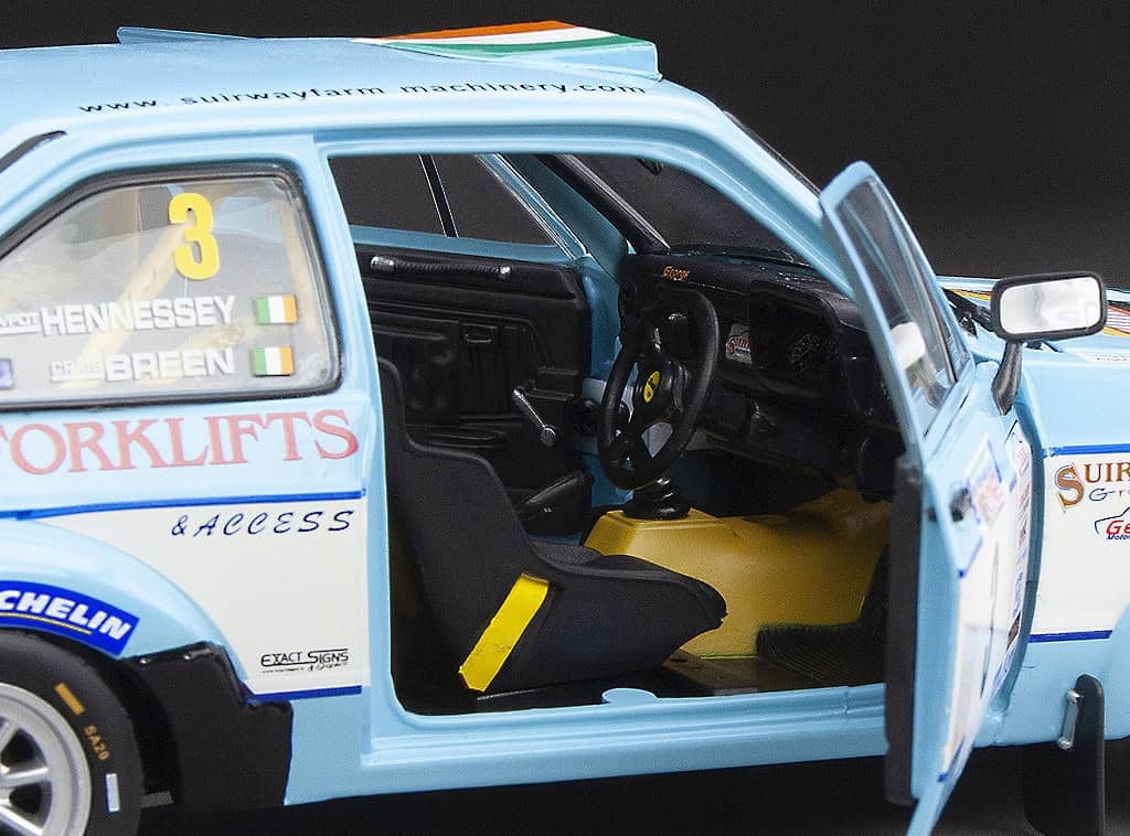 Sunstar ford escort mk2 rs1800 jaffa stages 2015 c.breen ref 4859r 1:18 scale