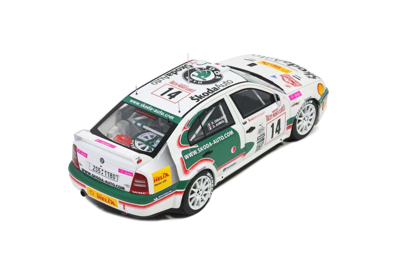 Otto skoda octavia wrc monte carlo 2003 1:18 ot431