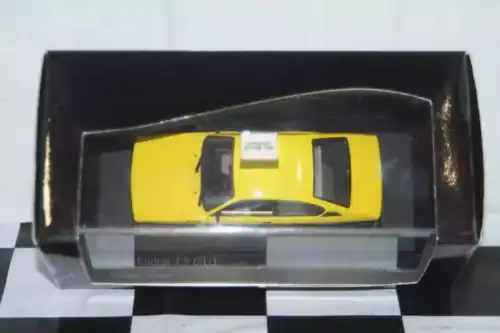 Minichamps opel kadett c gt/e 73-74 in black and yellow 430 045622