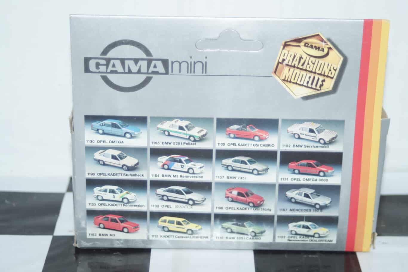 Gama opel vauxhall astra kadett mk2  nagel 81124000 in 1:43 scale
