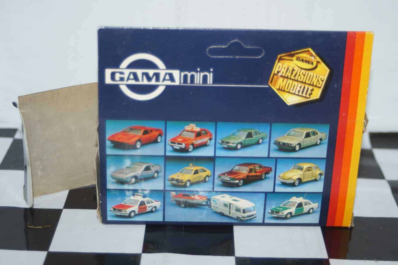 Gama opel ascona vauxhall cavalier feuerwehr 1140 in 1:43 scale