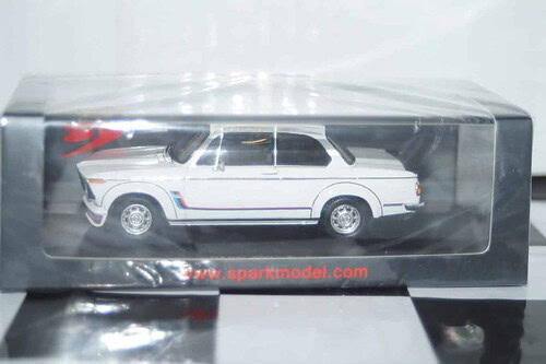 Spark bmw 2002 turbo 1973 white 1:43 resin s2814