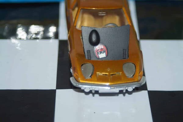 Gama opel gt bronze in 1:43 scale 9830