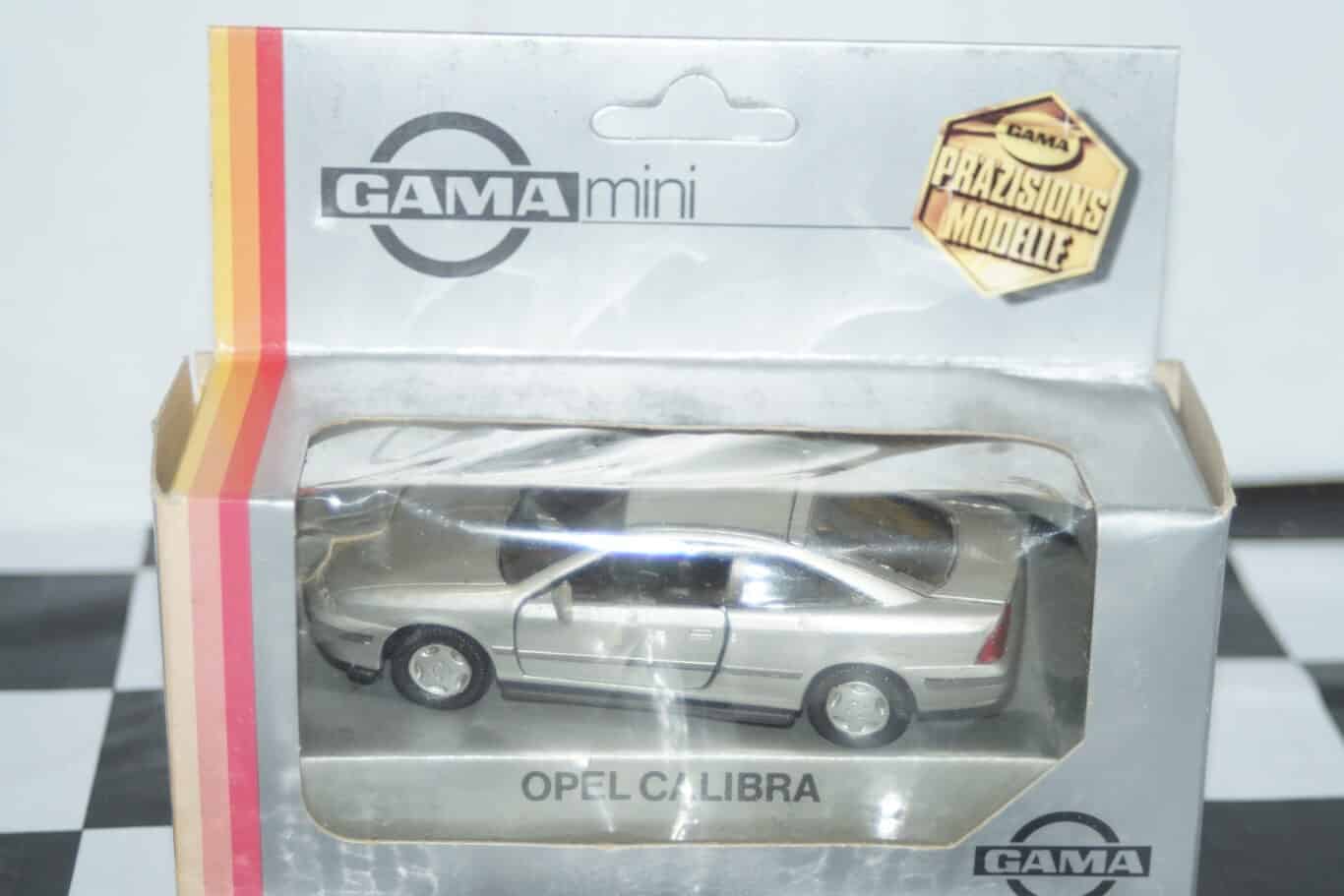 Gama opel vauxhall calibra in silver 2 door 1138  in 1:43 scale