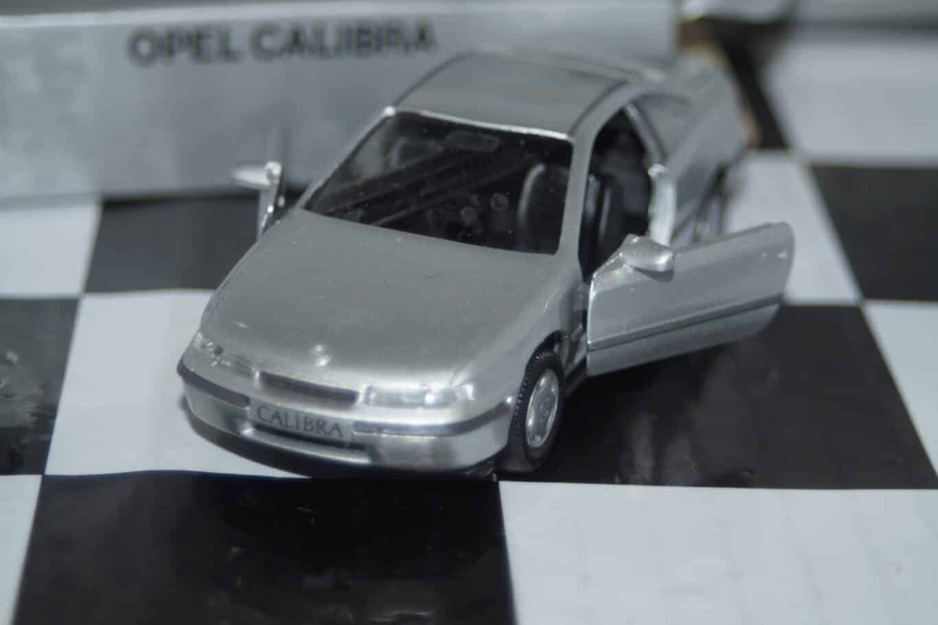 Gama opel vauxhall calibra in silver 2 door 1138  in 1:43 scale