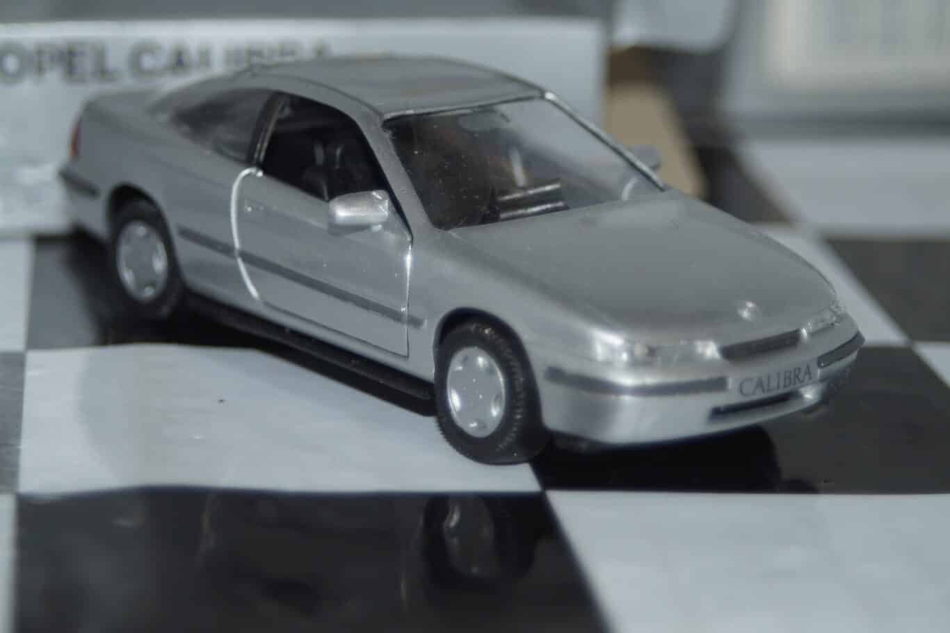 Gama opel vauxhall calibra in silver 2 door 1138  in 1:43 scale