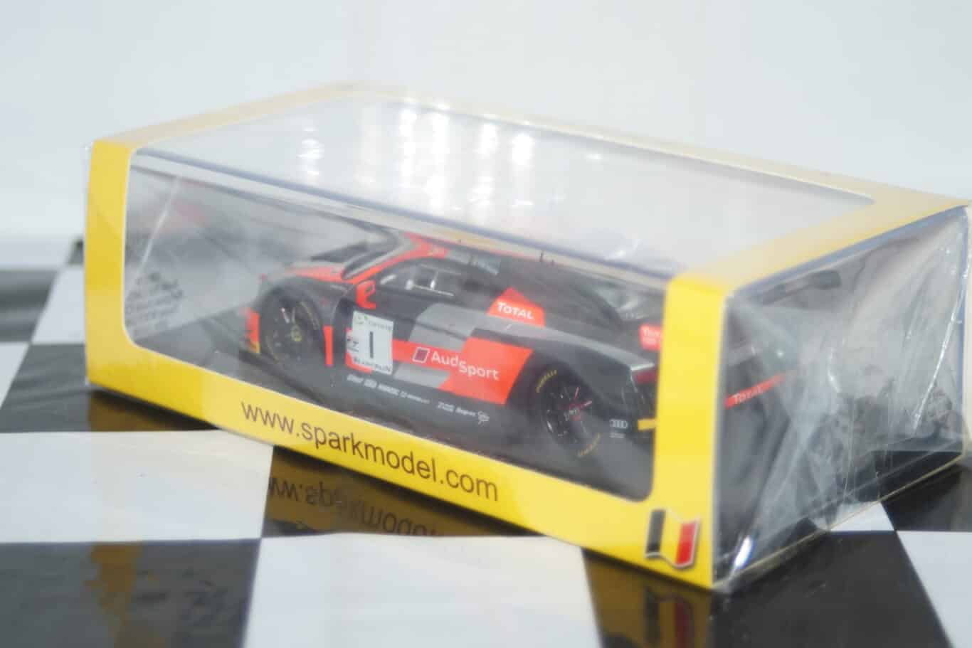 Spark audi r8 lms belgian audi club team wrt 24h spa 2018 1:43 ref sb219