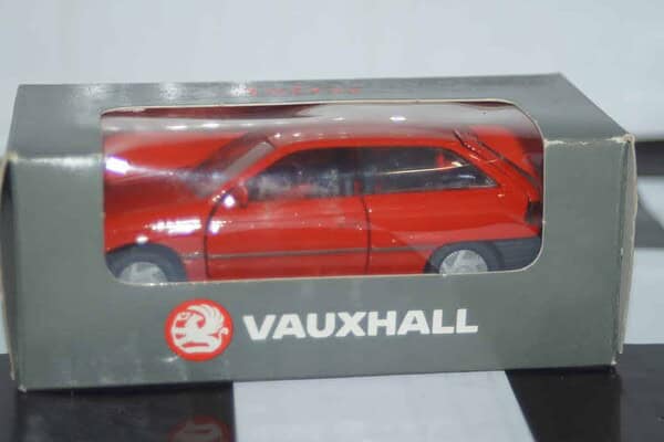 Gama vauxhall astra mk3 red in vauxhall box ref 1001 in 1:43 scale