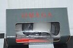 Schuco vauxhall opel omega saloon grey in vauxhall box 1:43