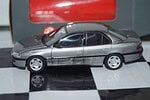 Schuco vauxhall opel omega saloon grey in vauxhall box 1:43
