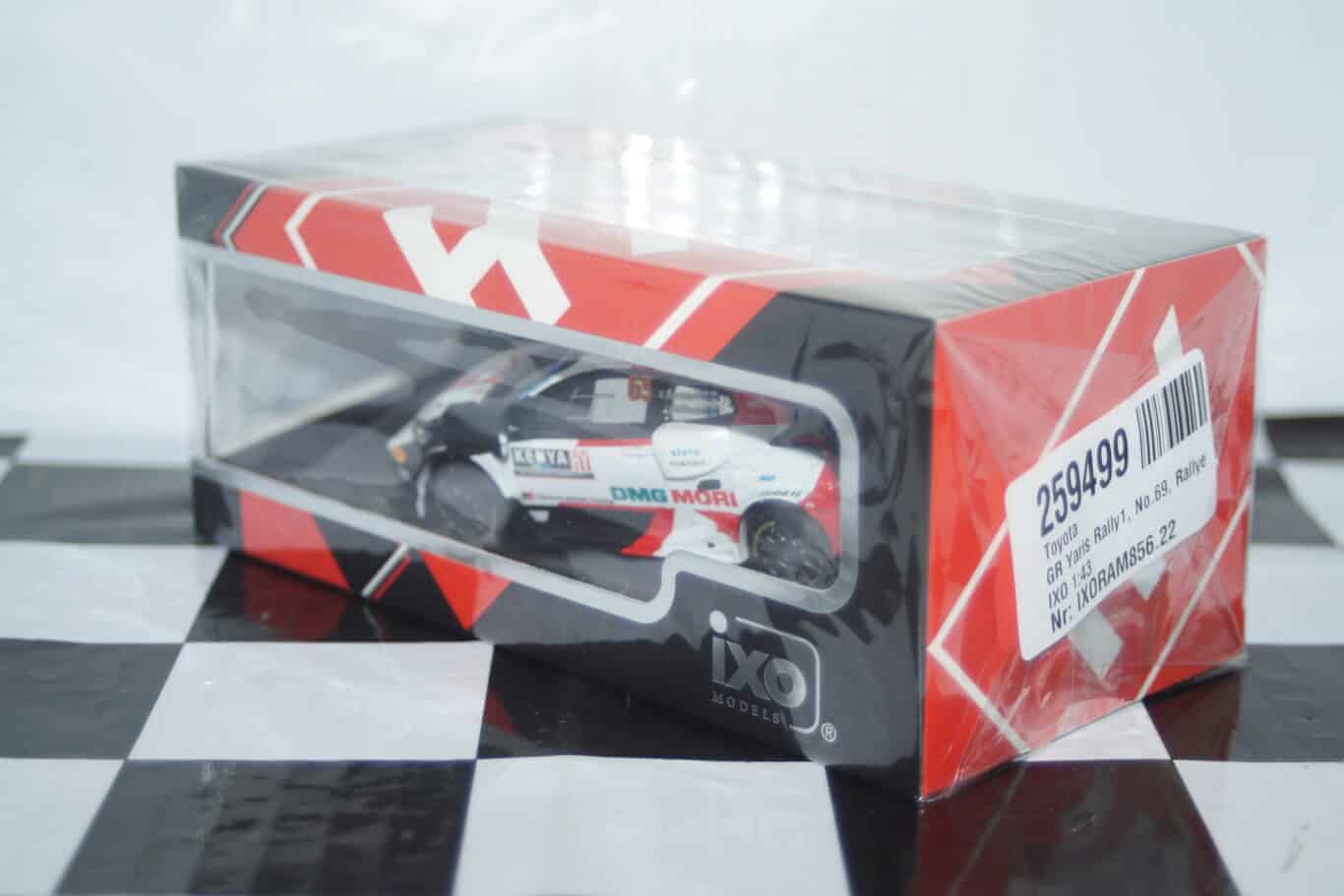 Ixo toyota gr yaris rally 1#69 winner safari rally 2022 k.rovanpera ram856.22