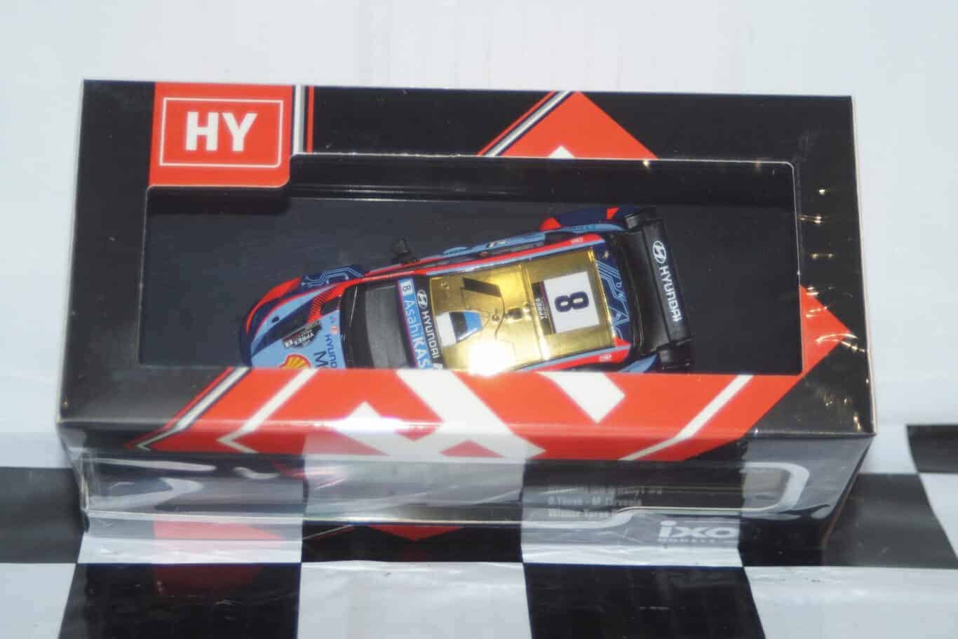 Ixo hyundai i20 n rally1 #8 winner ypres rally 2022 o.tanak ram872.22