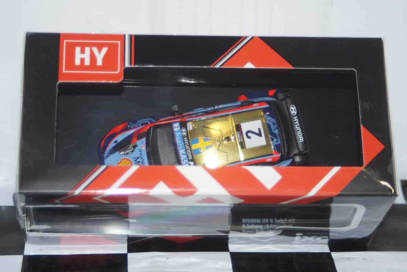 Ixo hyundai i20 n rally1 #2 ypres rally 2022 o.solberg ram875.22