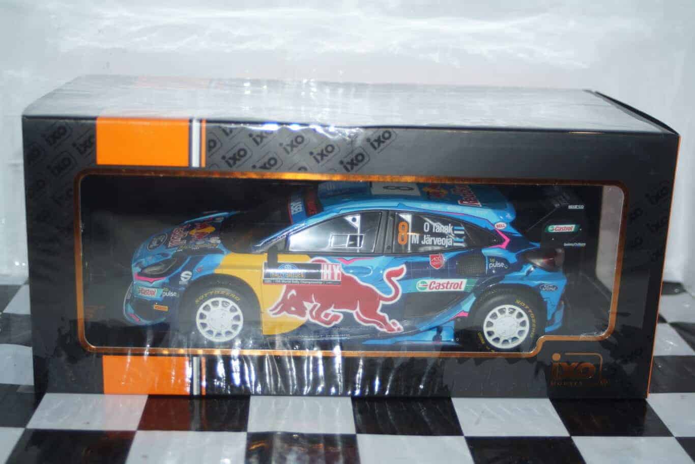 Ixo ford puma #8 winner rally sweden 2023 o.tanak 1:18 ref rmc154a.22