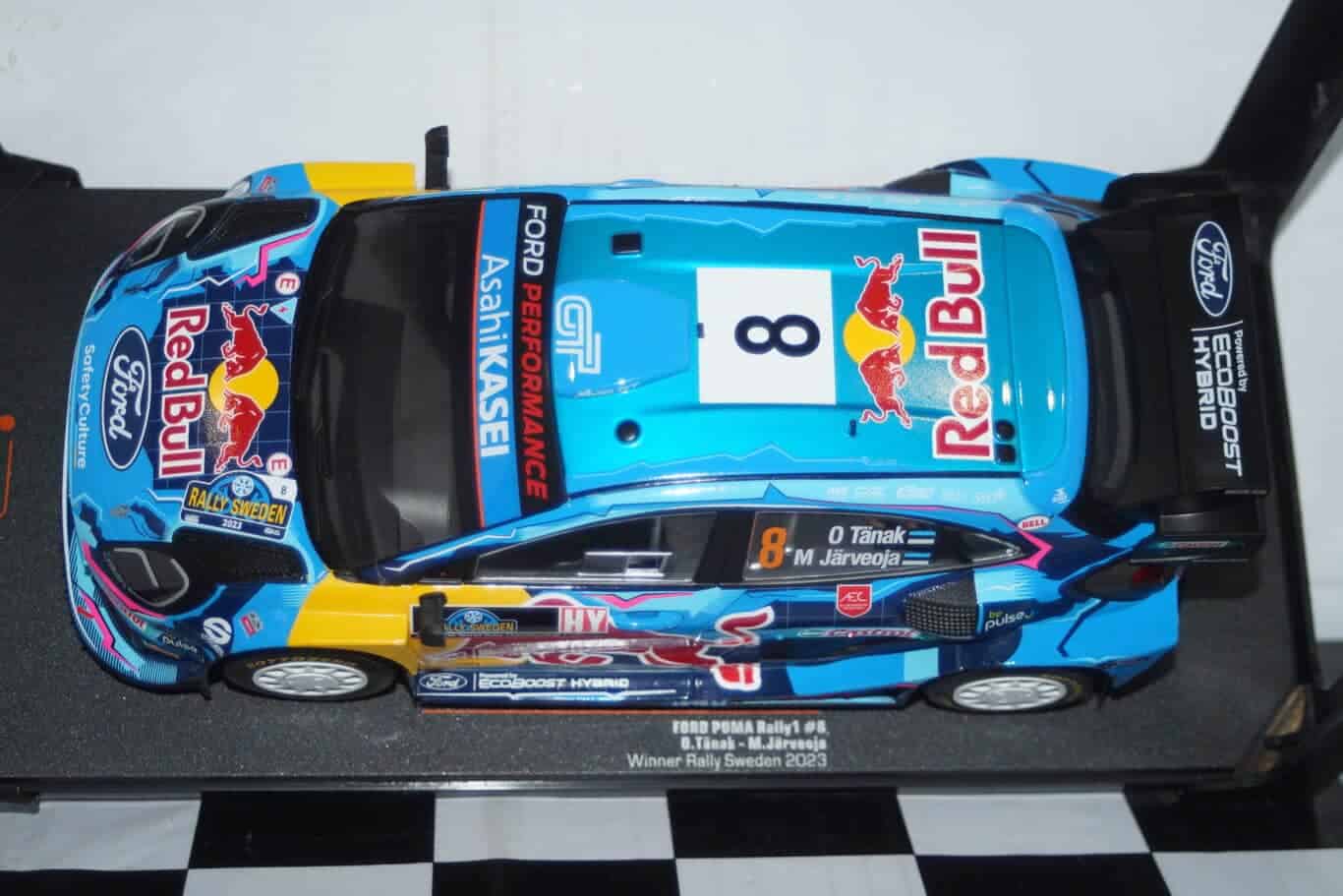 Ixo ford puma #8 rally 2023 o.tanak 1:18 ref rmc187.22