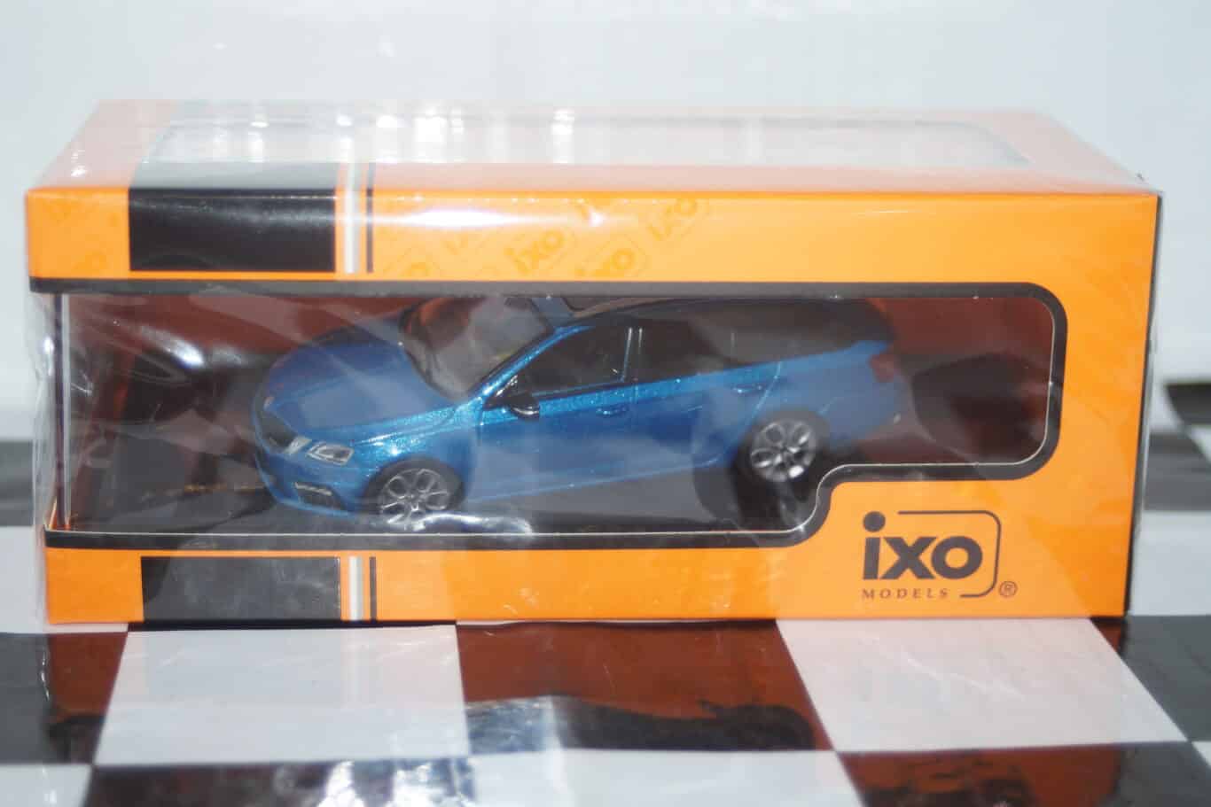 Ixo skoda octavia rs combi 3 2017 in blue clc518n.22