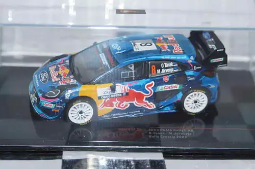 Ixo ford puma croatia rally 2023 #8 o.tanak ram903.22 1:43
