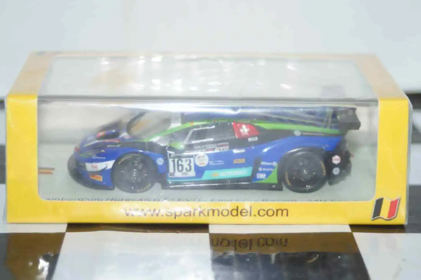 Spark lamborghini huracan gt3 evo emil frey racing 24h spa 2020 1:43 ref sb391