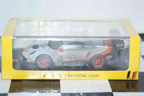 Spark porsche 911 gt3 r gpx racing 24h spa 2019 #20 x 2 ref sb251 & sb251ckar