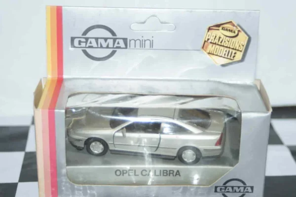 Gama opel vauxhall calibra in silver 2 door 1138  in 1:43 scale