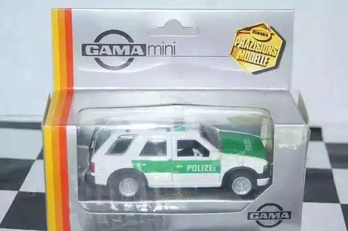 Gama opel vauxhall frontera 5 door polizei 51142 in 1:43 scale