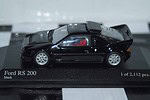 Minichamps ford thunderbird in black 2002 1/43rd 400 082131