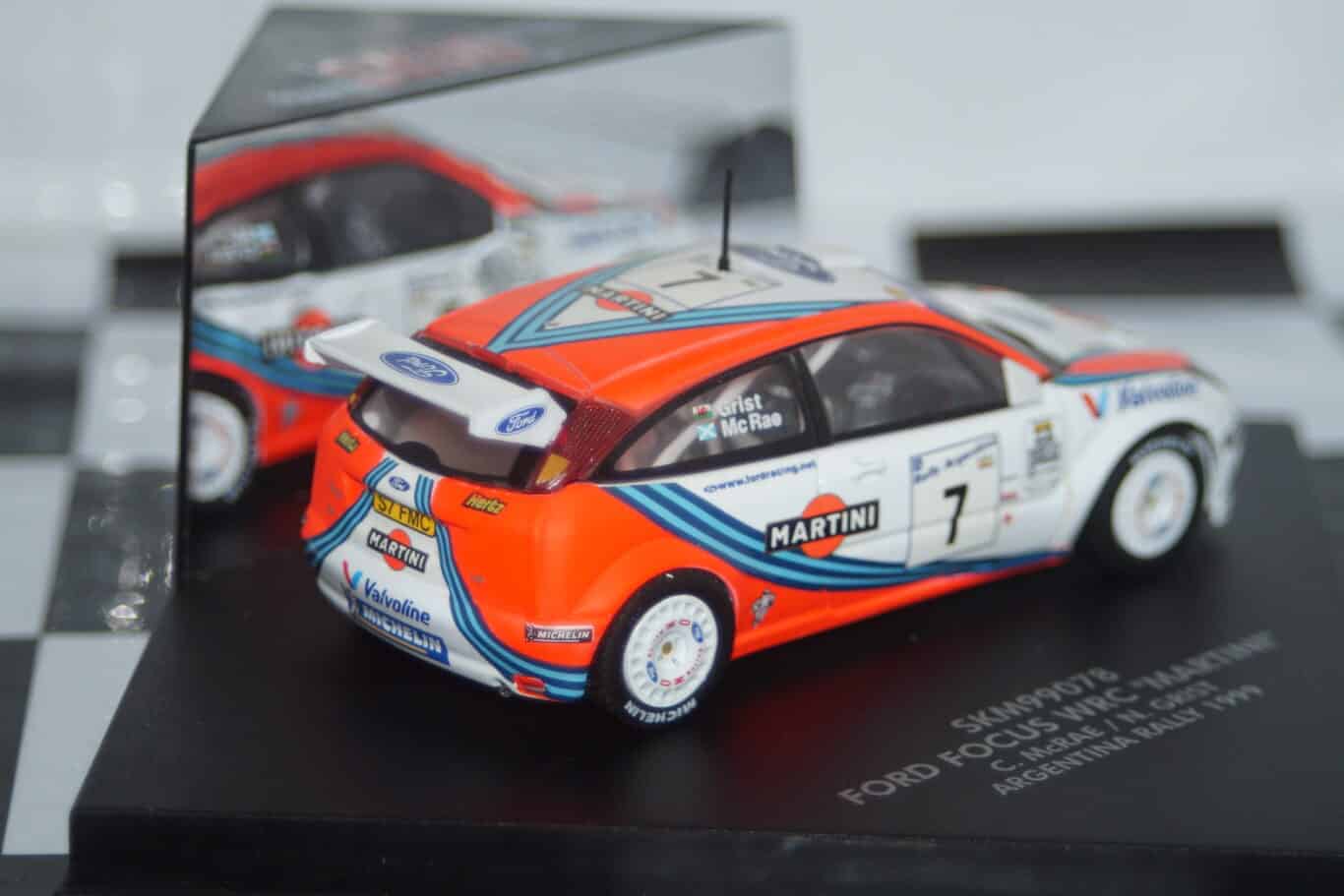 Vitesse / skid ford focus wrc argentina 1999 c.mcrae 1:43 diecast skm99078