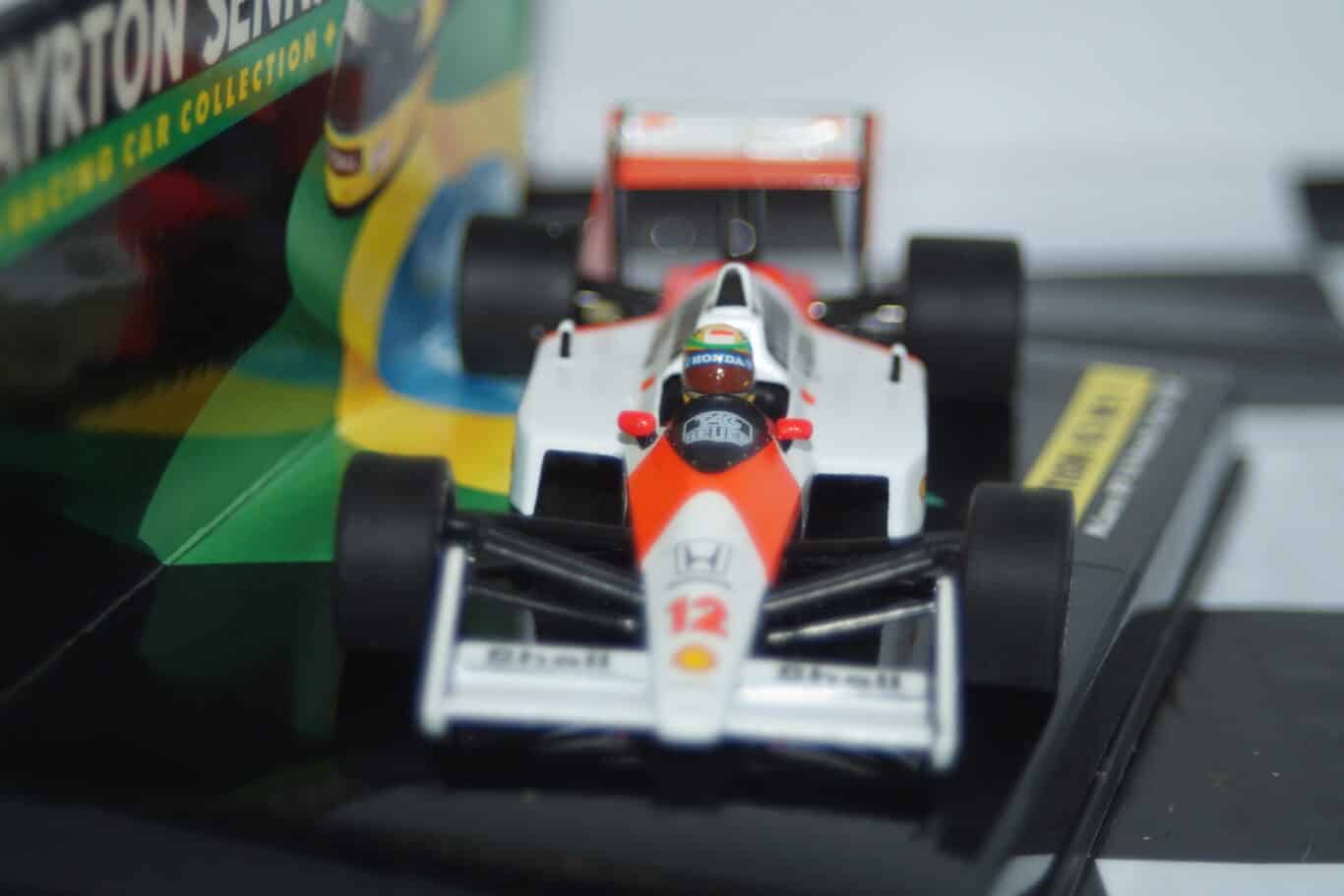 Minichamps mclaren mp 4/4 honda turbo 1988 ayrton senna collection in 1:43