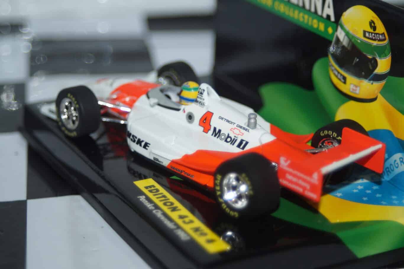 Minichamps penkse chevrolet 1993 ayrton senna collection in 1:43