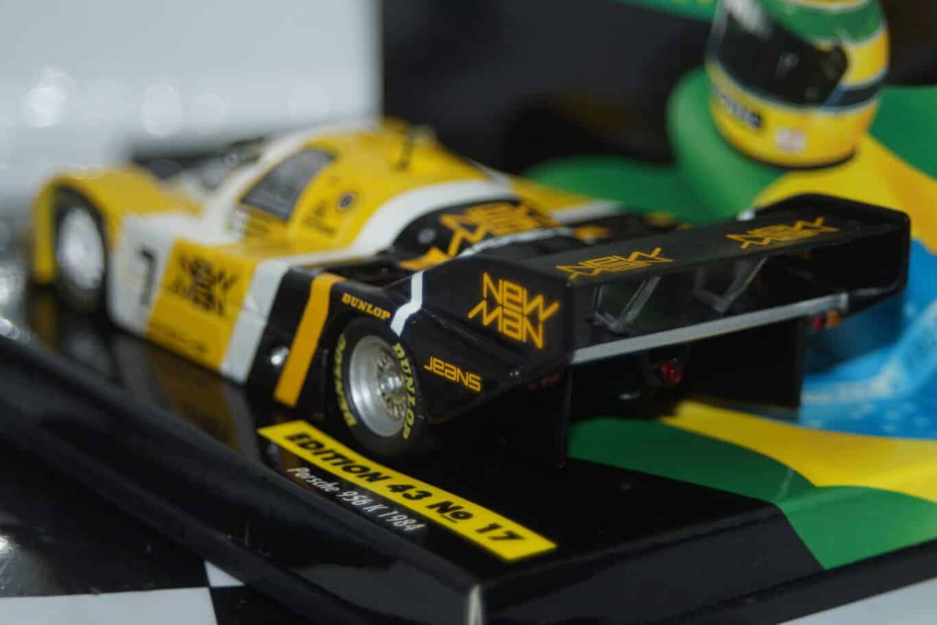 Minichamps porsche 956 k 1984 ayrton senna collection in 1:43