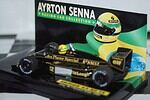 Minichamps lotus 98 t renault turbo 1986 ayrton senna collection in 1:43