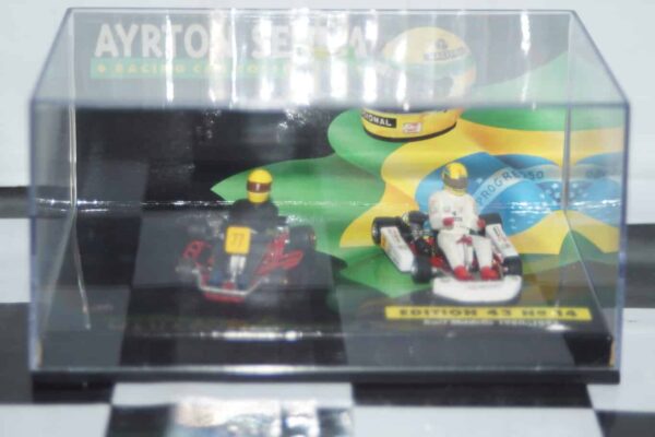 Minichamps kart modelle 1980/1993 ayrton senna collection in 1:43