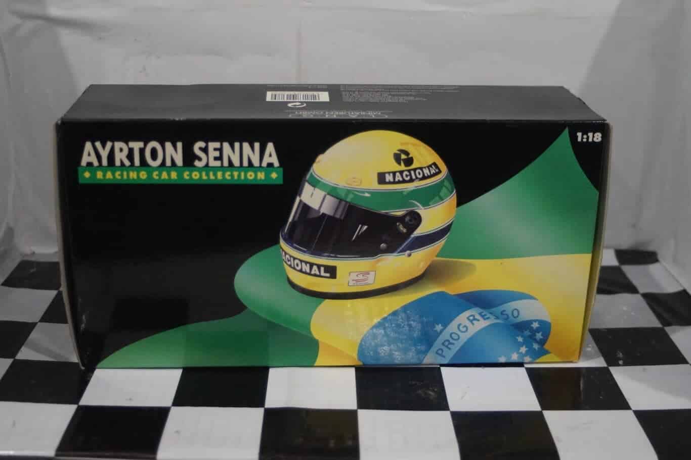 Minichamps lotus renault 99t #12 1985 ayrton senna collection in 1:18