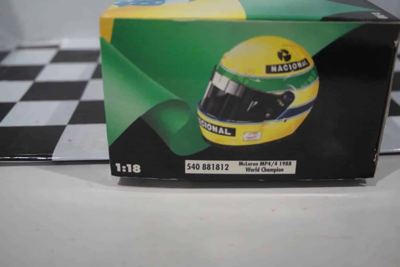 Minichamps lotus honda 99t #12 1987 ayrton senna collection in 1:18